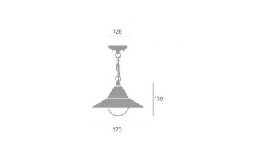 Sospensione 20w Led Cct3 Sovil Yukon Grafite - 97783/16