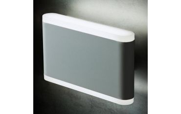 Applique Bi-emissione 7w+7w Led 4000k Sovil Wave Bianco - 99134/02