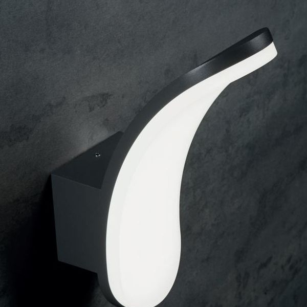 Applique 15w Led 4000k Sovil Virgola Grafite - 99198/16