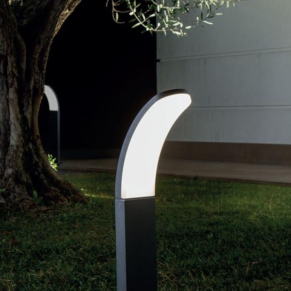 Paletto 15w Led 4000k Sovil Virgola Grafite - 99199/16