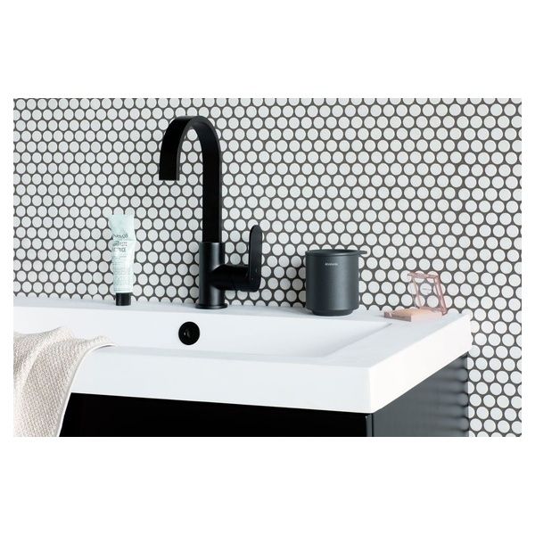 Kinghoff Classic Scatola Per Il Pane In Metallo Con Finestra - 3 Colori (Grigio Marmorizzato) - 30x19,5x15,8 Cm