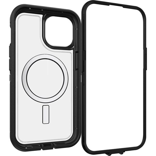 Defender - Custodia Xt Clear Iphone 15/ 14/ 13 - Clear/nero - Otterbox - OTT.77-93336