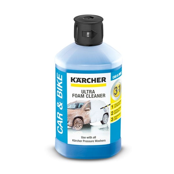 Detergente Schiumogeno per Auto e Moto 3 in 1 Karcher 1 lt - 6.295-743.0