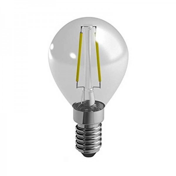 Lampadina a Filamento Led Sfera Chiara E14 - 4w 2700k Duracell Lighting