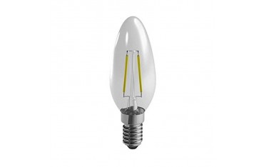 Lampadina a Filamento Led Oliva Chiara E14 - 4w 2700k Duracell Lighting