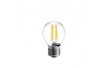Lampadina a Filamento Led Sfera Chiara E27 - 4w 2700k Duracell Lighting