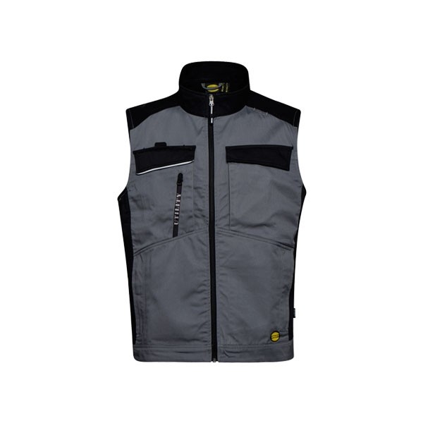 Gilet Diadora Shell Vest Level Grigio Acciaio - 702.174586