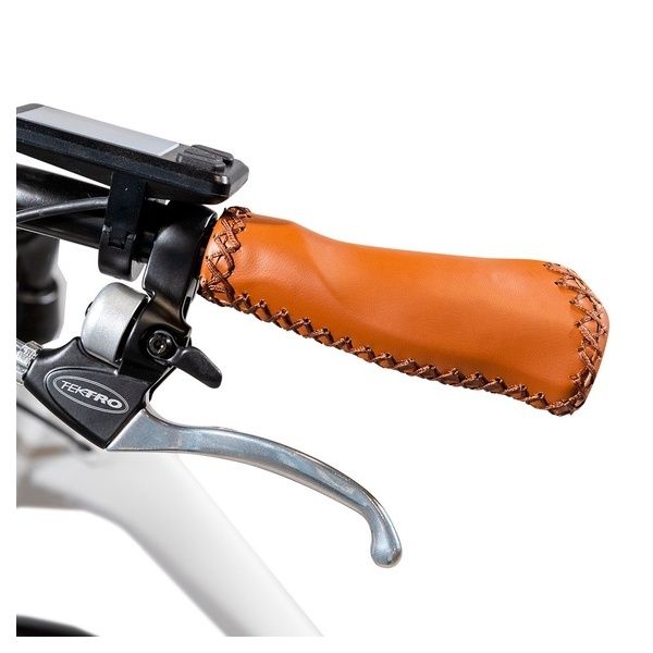 Sella Montegrappa Per Bici Vintage E Cruiser - Look Retrò 1750, Con Borsa Portaoggetti, Dimensioni 275x135 Mm