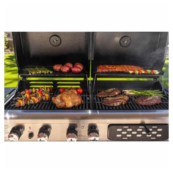 PIT BOSS Cabinet Affumicatore Laterale Per Barbecue Navigator – Accessorio Per Affumicatura A Freddo - 5