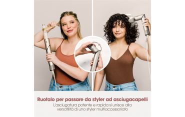 Styler E Asciugacapelli Shark Flexstyle - Champagne Hd424sleu - Shark - SHR.HD424SLEU