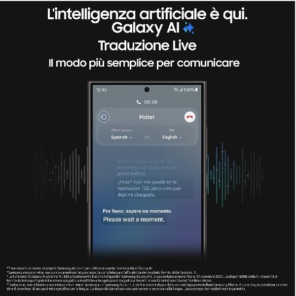 Galaxy S24 Ultra 12 512gb Black Samsung Cellulari - SM-S928BZKHEUE