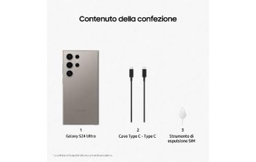 Galaxy S24 Ultra 12 512gb Gray Samsung Cellulari - SM-S928BZTHEUE