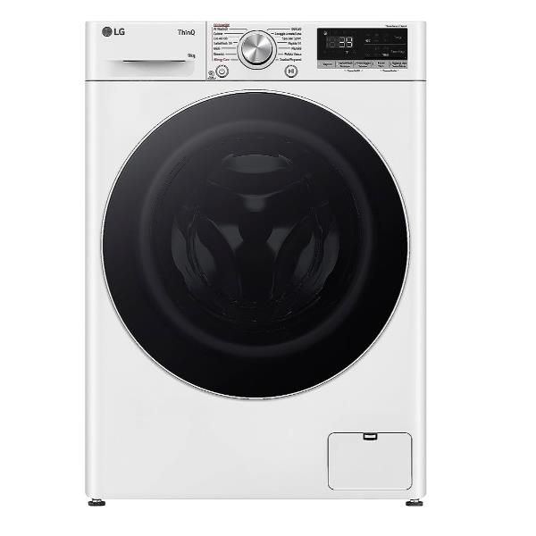 Lav 9kg A-10  Turbowash 360  Glass Lg Elettrodomestici - F4R5009TSWW