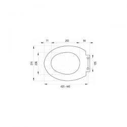 Sedile WC Schwab Star - 1409263601