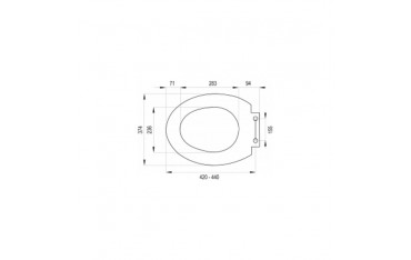 Sedile WC Schwab Star - 1409263601