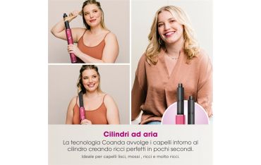 Styler Asciugacapelli Shark Flexstyle Comp Set - Pink Malibu - Shark - SHR.HD440BPEU