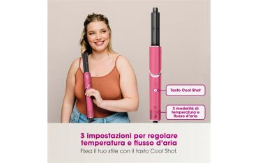 Styler Asciugacapelli Shark Flexstyle Comp Set - Pink Malibu - Shark - SHR.HD440BPEU