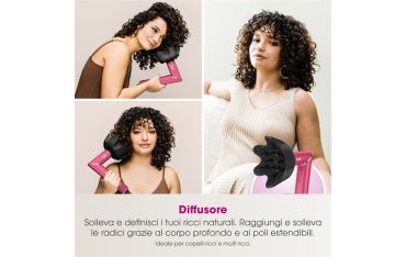 Styler Asciugacapelli Shark Flexstyle Comp Set - Pink Malibu - Shark - SHR.HD440BPEU