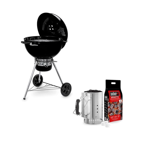 Barbecue a Carbone Weber Master-Touch GBS E-5750 Nero + Set