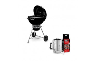 Barbecue a Carbone Weber Master-Touch GBS E-5750 Nero - 57 cm