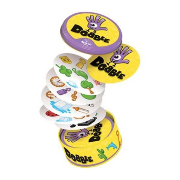 Dobble Chrono Con Timer: Il Gioco Di Carte Veloce Per Famiglie - Edizione Italiana, 1-8 Giocatori, 6+ Anni