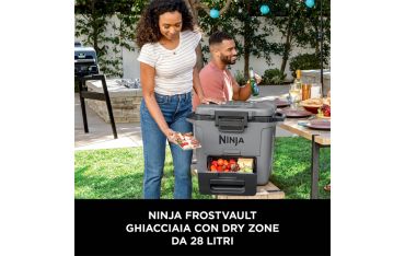Frigo Portatile Ninja Frostvault 28lt - Grigio - Ninja - NNJ.FB131EUGY