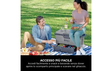 Frigo Portatile Ninja Frostvault 47lt - Grigio - Ninja - NNJ.FB151EUGY