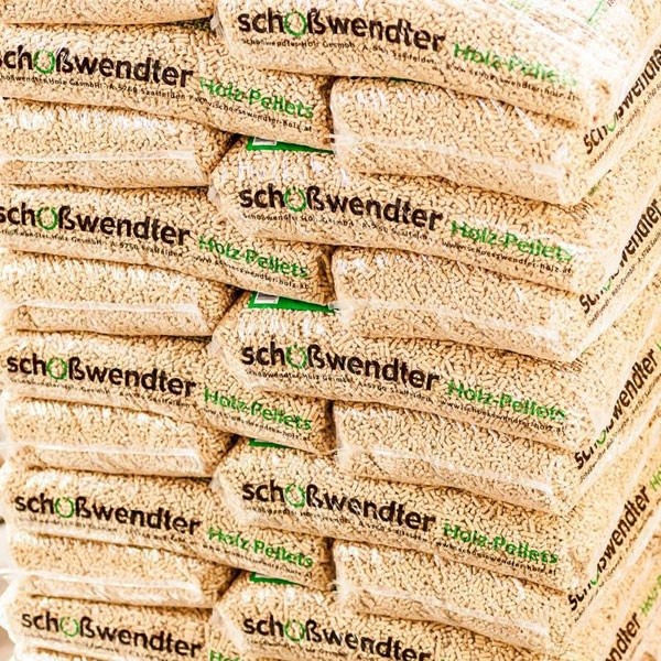 Pellet Austriaco Schoesswendter Abete Bianco 15 Kg da 65 Sacchi