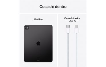 Ipad Pro 13\" Wi-fi + Cellular 512gb Con Vetro Standard Nero Siderale - Apple - APP.MVXU3TY/A