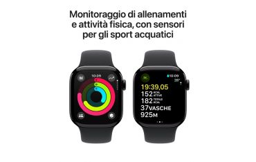 Watch Serie 10 Gps 42mm Alluminio Jet Black - Cinturino Sport Nero S/m - Apple - APP.MWWE3QL/A