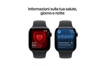 Watch Serie 10 Gps 42mm Alluminio Jet Black - Cinturino Sport Nero S/m - Apple - APP.MWWE3QL/A