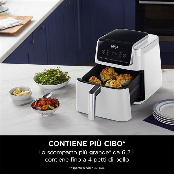 FODERE IN SILICONE pieghevoli per friggitrice ad aria, pentola in