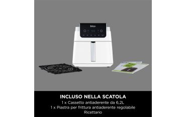 Friggitrice Ad Aria Ninja Max Pro Da 6,2 L - Bianco - Ninja - NNJ.AF180EUWH