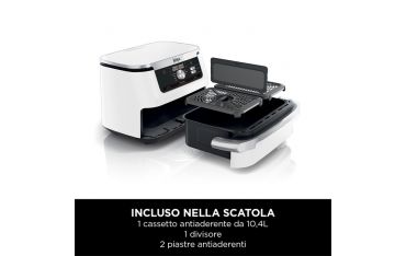 Friggitrice Ad Aria ninja flexdrawer Da 10,4 L - Bianco - Ninja - NNJ.AF500EUWH