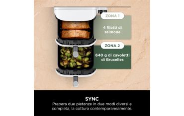 Friggitrice Ad Aria Ninja 9,5 Lt - Bianco - Ninja - NNJ.SL400EUWH