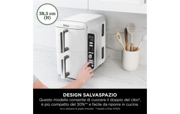Friggitrice Ad Aria Ninja 9,5 Lt - Bianco - Ninja - NNJ.SL400EUWH