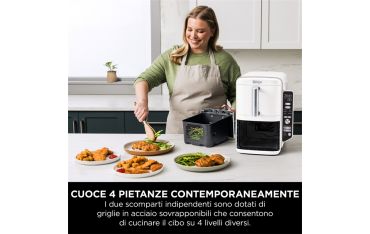 Friggitrice Ad Aria Ninja 9,5 Lt - Bianco - Ninja - NNJ.SL400EUWH