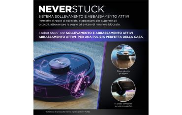 Robot Aspirapolvere Shark Powerdetect Con Autosvuotamento - Shark - SHR.RV2820VEEU