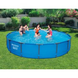 Piscina Bestway Steel Pro Max Rotonda cm 366x122h - 56420