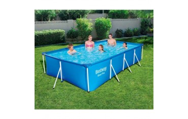 Piscina Bestway Steel Pro Rettangolare cm 400x211x81h - 56424