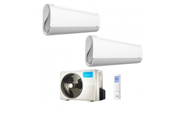 Climatizzatore Midea Dual Split Mission Pro 12000+12000 M20-18FN8-Q R-32 12+12