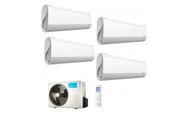 Climatizzatore Midea Quadri Split Mission Pro 9000+9000+9000+12000 M40-36FN8-Q R-32 9+9+9+12