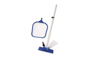 Kit Pulizia Piscina 4+1 T Cloro Disinfettante Antialghe Riduttore PH 4 All