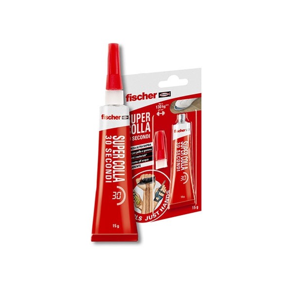 Super Colla 30 Secondi Fischer 15 g - 552165, acquista su Hidrobrico