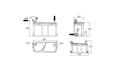 Trituratore Watermatic VD120