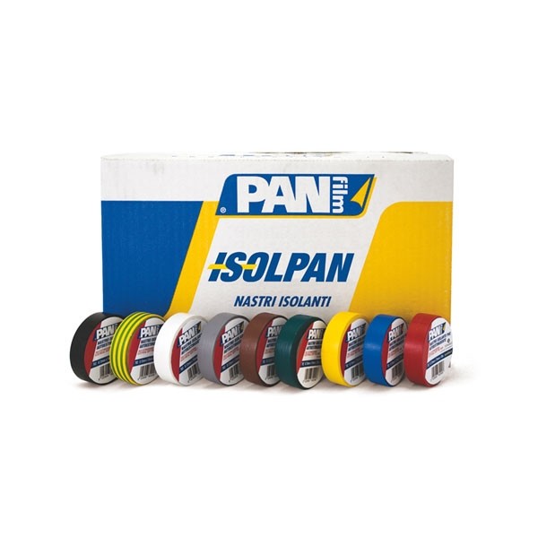 Nastro Isolante PANfilm ISOLPAN 19mm x 25 mt Nero