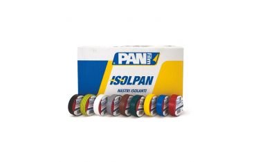 Nastro Isolante PANfilm ISOLPAN 19mm x 25 mt Nero
