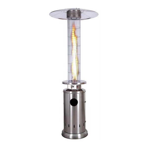 Stufa a Fungo Fire Glass a Gas - Bianco KE2020/W