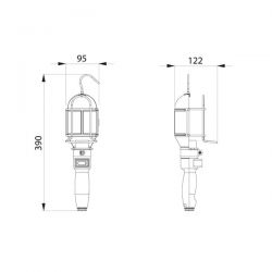 Lampada Portatile Zeca 5097/T306