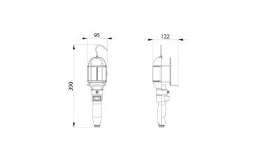 Lampada Portatile Zeca 5097/T306